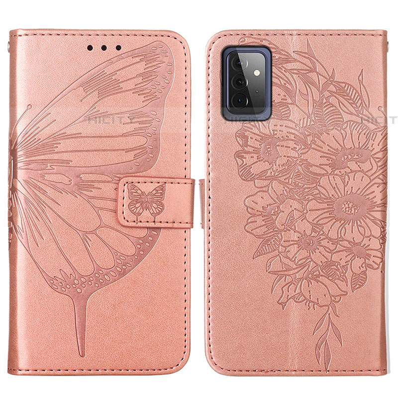 Funda de Cuero Cartera con Soporte Mariposa Carcasa Y01B para Samsung Galaxy A72 4G