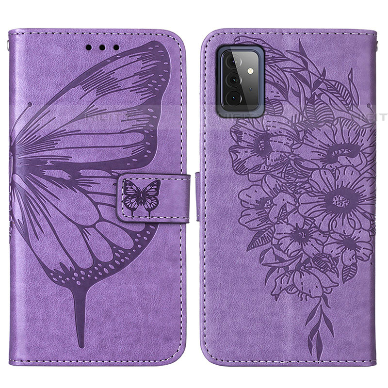 Funda de Cuero Cartera con Soporte Mariposa Carcasa Y01B para Samsung Galaxy A72 5G