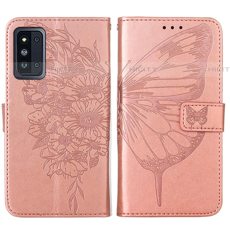 Funda de Cuero Cartera con Soporte Mariposa Carcasa Y01B para Samsung Galaxy F52 5G