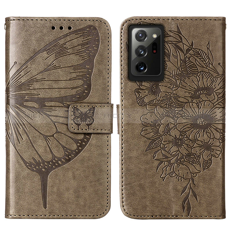 Funda de Cuero Cartera con Soporte Mariposa Carcasa Y01B para Samsung Galaxy Note 20 Ultra 5G