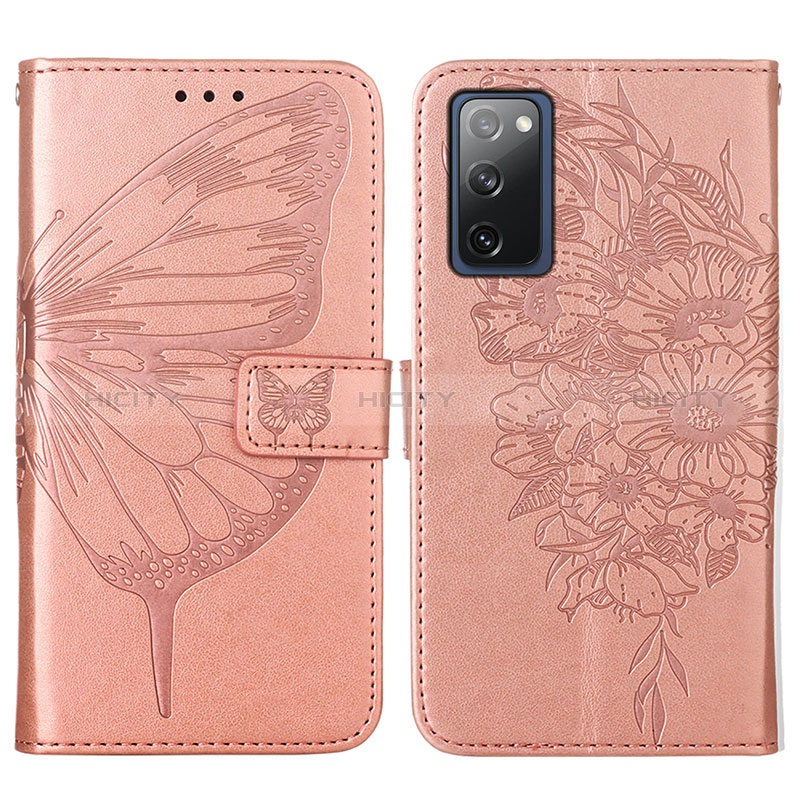 Funda de Cuero Cartera con Soporte Mariposa Carcasa Y01B para Samsung Galaxy S20 FE 4G