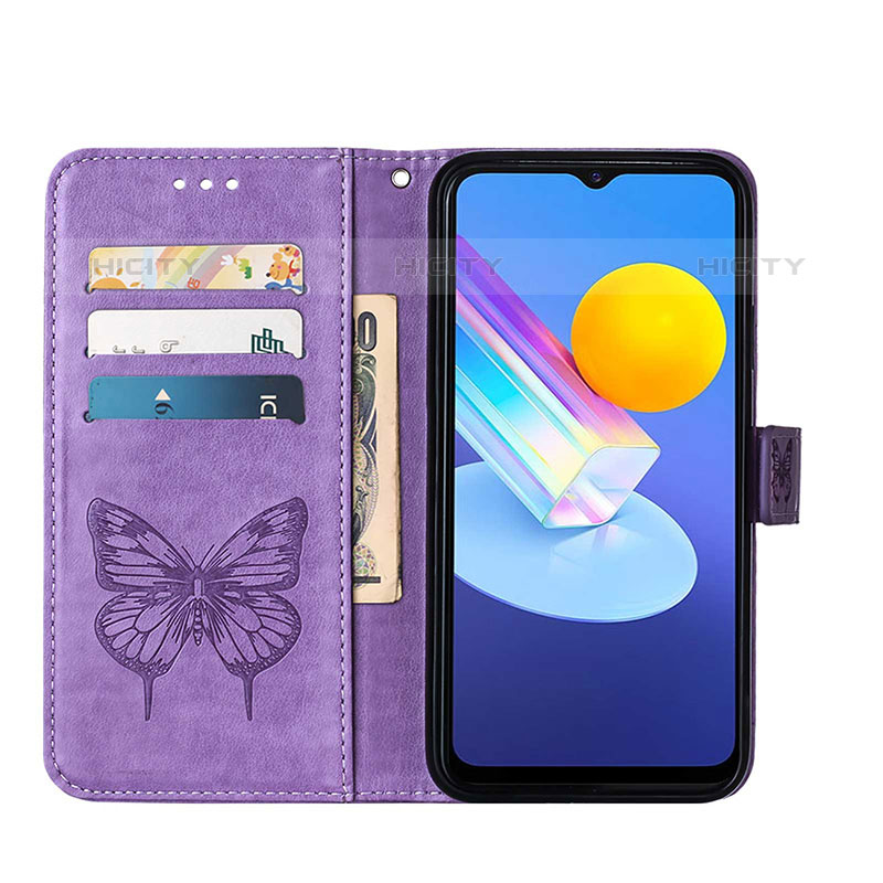 Funda de Cuero Cartera con Soporte Mariposa Carcasa Y01B para Vivo iQOO Z3 5G