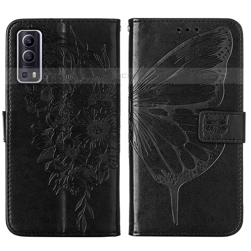 Funda de Cuero Cartera con Soporte Mariposa Carcasa Y01B para Vivo iQOO Z3 5G