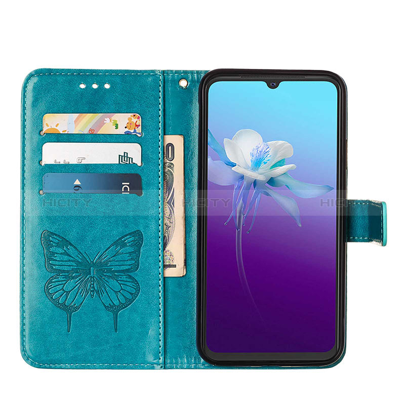 Funda de Cuero Cartera con Soporte Mariposa Carcasa Y01B para Vivo Y73 (2021)