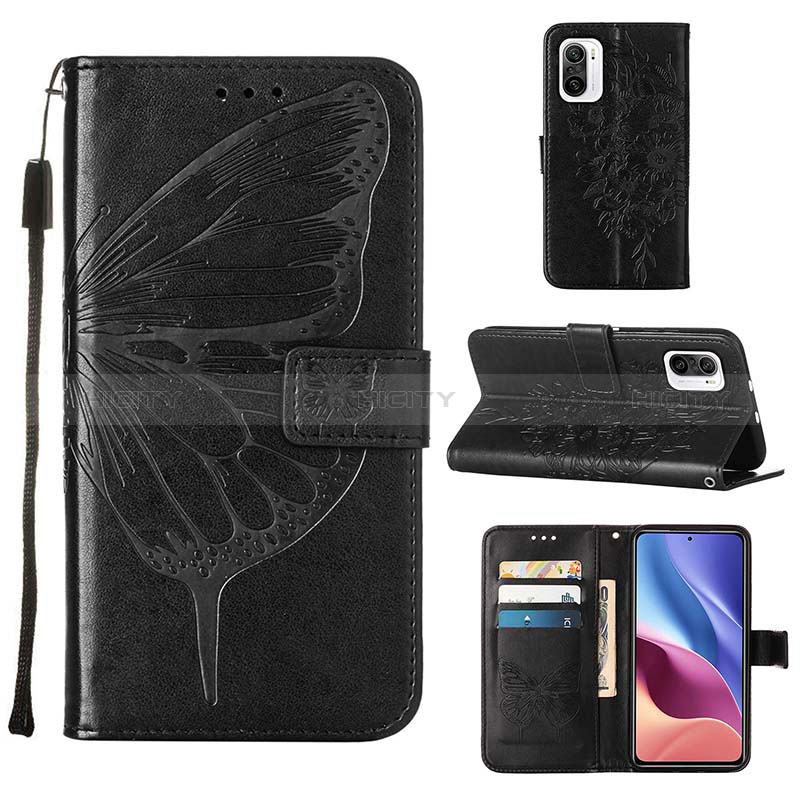 Funda de Cuero Cartera con Soporte Mariposa Carcasa Y01B para Xiaomi Redmi K40 Pro 5G