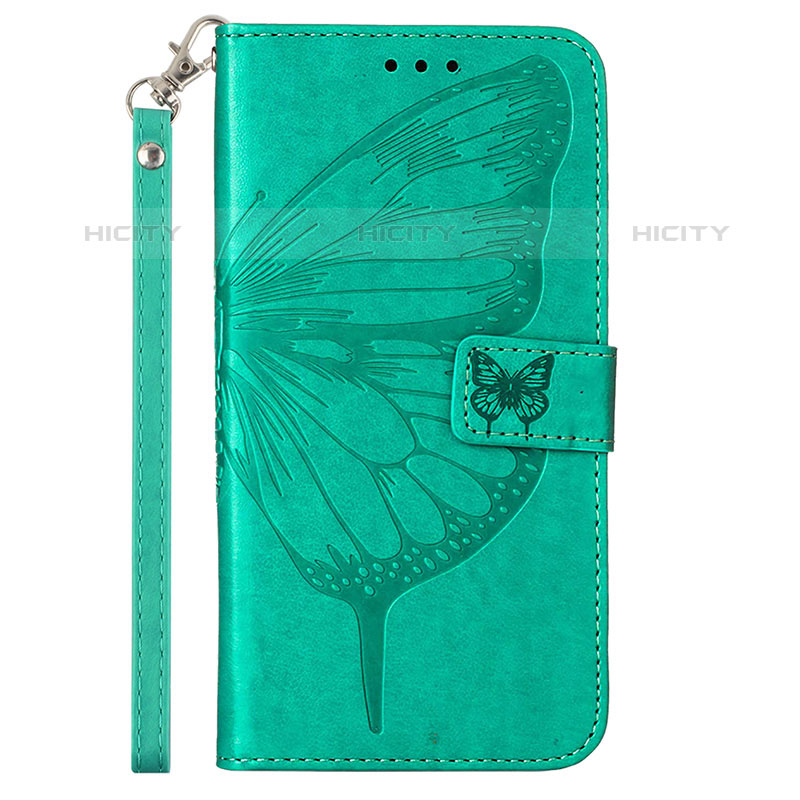 Funda de Cuero Cartera con Soporte Mariposa Carcasa Y02B para Google Pixel 8 5G Verde