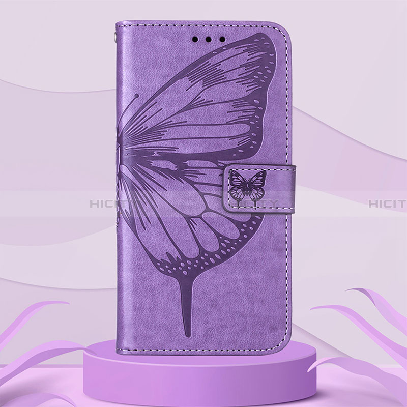 Funda de Cuero Cartera con Soporte Mariposa Carcasa Y02B para Samsung Galaxy A03 Core