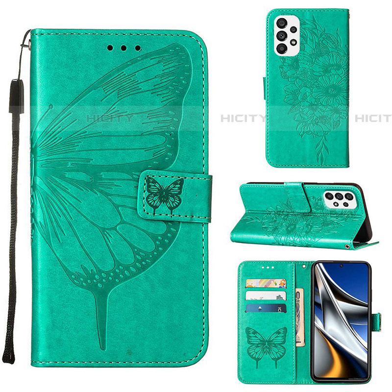 Funda de Cuero Cartera con Soporte Mariposa Carcasa Y02B para Samsung Galaxy A73 5G