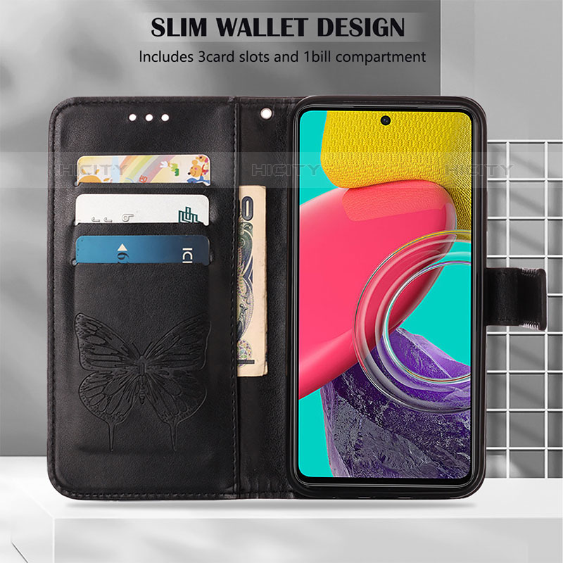 Funda de Cuero Cartera con Soporte Mariposa Carcasa Y02B para Samsung Galaxy M53 5G