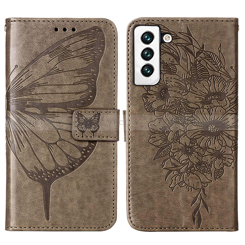 Funda de Cuero Cartera con Soporte Mariposa Carcasa Y06B para Samsung Galaxy S24 5G