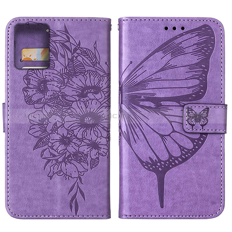 Funda de Cuero Cartera con Soporte Mariposa Carcasa YB1 para Motorola Moto G 5G (2023)