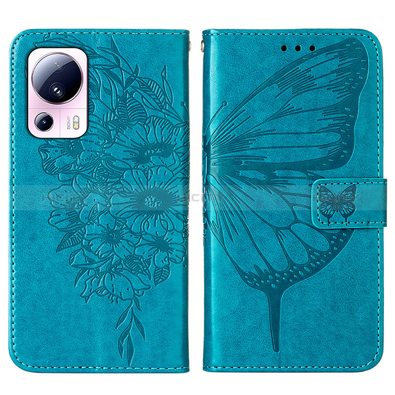 Funda de Cuero Cartera con Soporte Mariposa Carcasa YB1 para Xiaomi Mi 12 Lite NE 5G