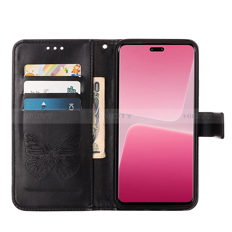 Funda de Cuero Cartera con Soporte Mariposa Carcasa YB1 para Xiaomi Mi 13 Lite 5G