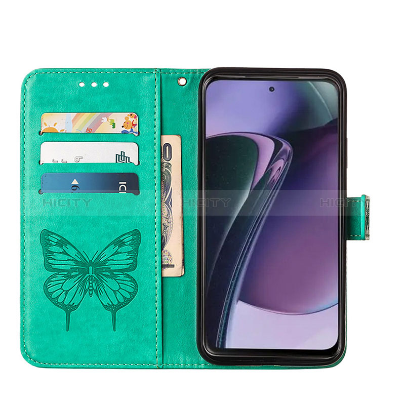 Funda de Cuero Cartera con Soporte Mariposa Carcasa YB2 para Motorola Moto G Stylus (2023) 5G