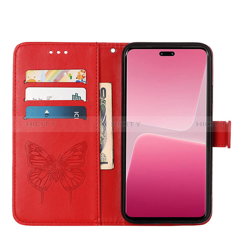 Funda de Cuero Cartera con Soporte Mariposa Carcasa YB2 para Xiaomi Civi 2 5G