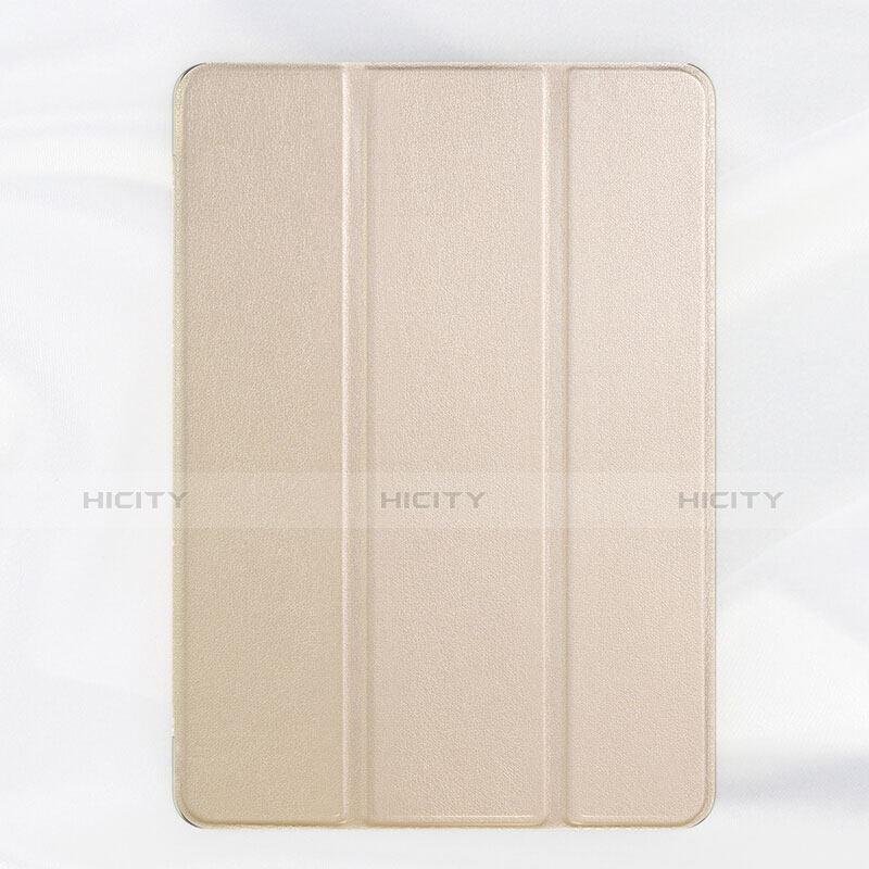 Funda de Cuero Cartera con Soporte para Apple iPad Mini 5 (2019) Oro