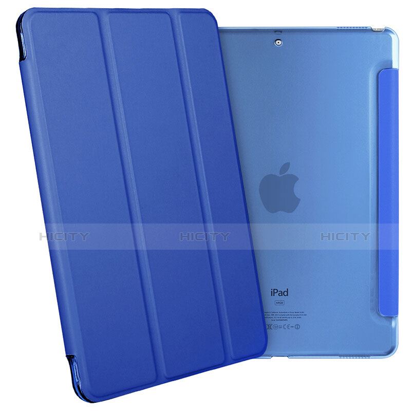 Funda de Cuero Cartera con Soporte para Apple iPad Pro 12.9 (2017) Azul