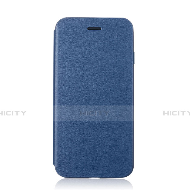 Funda de Cuero Cartera con Soporte para Apple iPhone 6 Azul