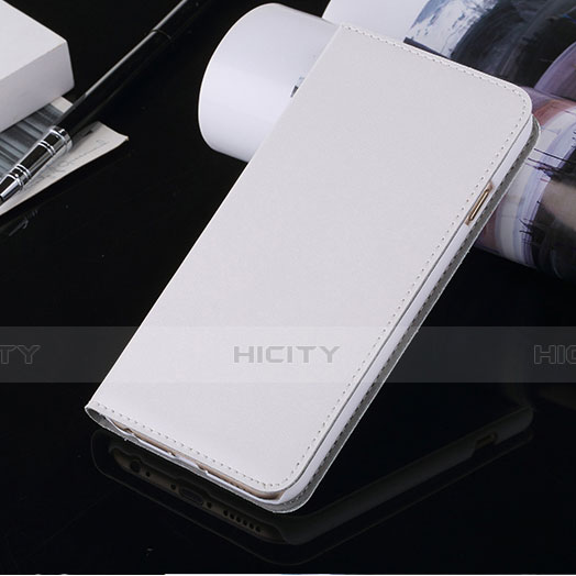 Funda de Cuero Cartera con Soporte para Apple iPhone 6 Blanco