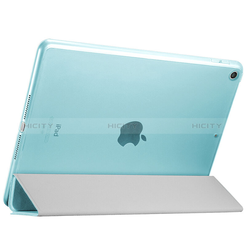 Funda de Cuero Cartera con Soporte para Apple New iPad 9.7 (2018) Azul Cielo