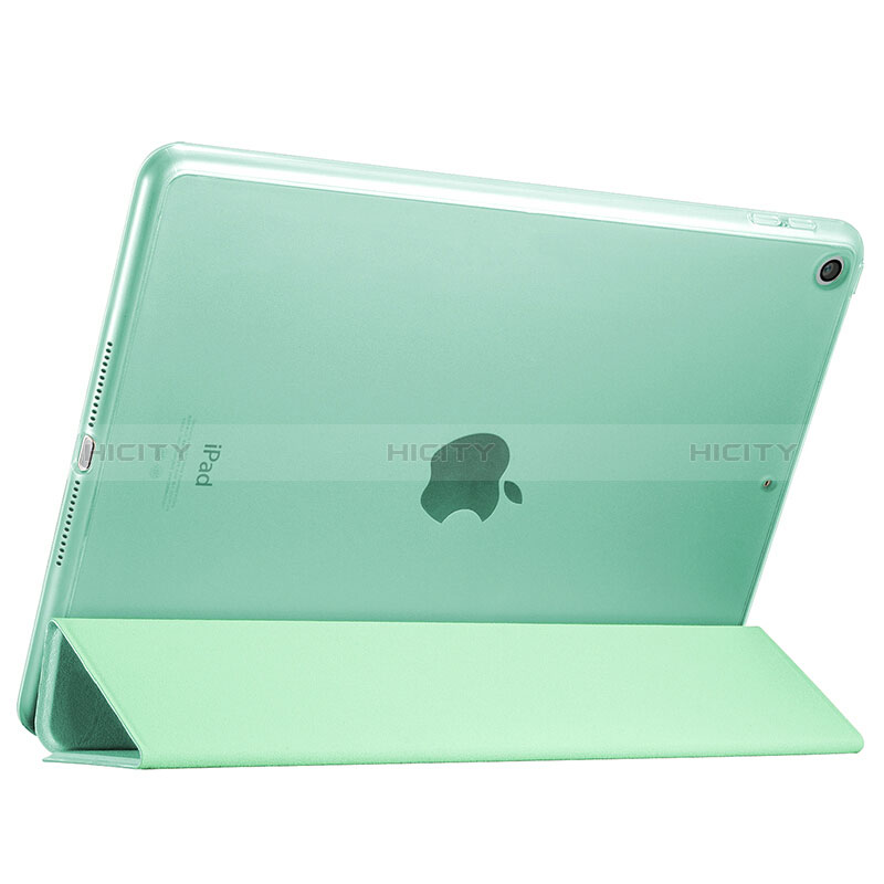 Funda de Cuero Cartera con Soporte para Apple New iPad 9.7 (2018) Verde