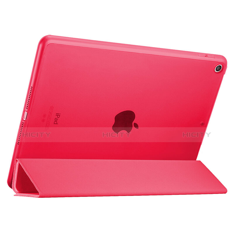 Funda de Cuero Cartera con Soporte para Apple New iPad Pro 9.7 (2017) Rojo