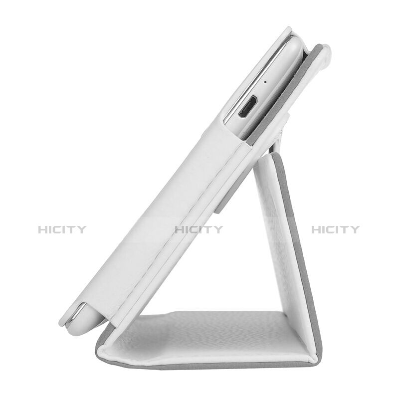 Funda de Cuero Cartera con Soporte para Asus ZenPad C 7.0 Z170CG Blanco