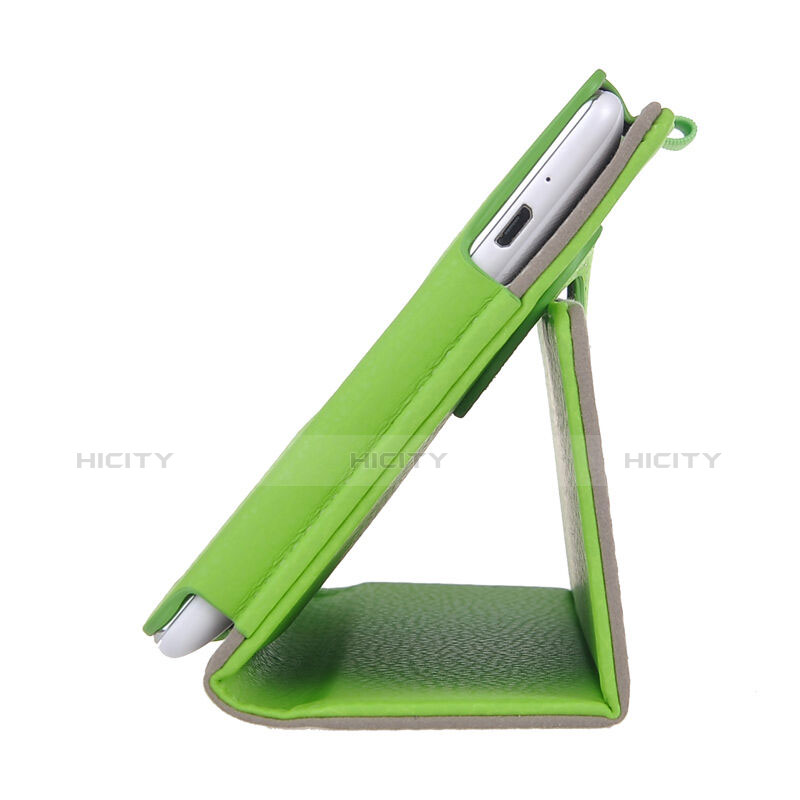 Funda de Cuero Cartera con Soporte para Asus ZenPad C 7.0 Z170CG Verde