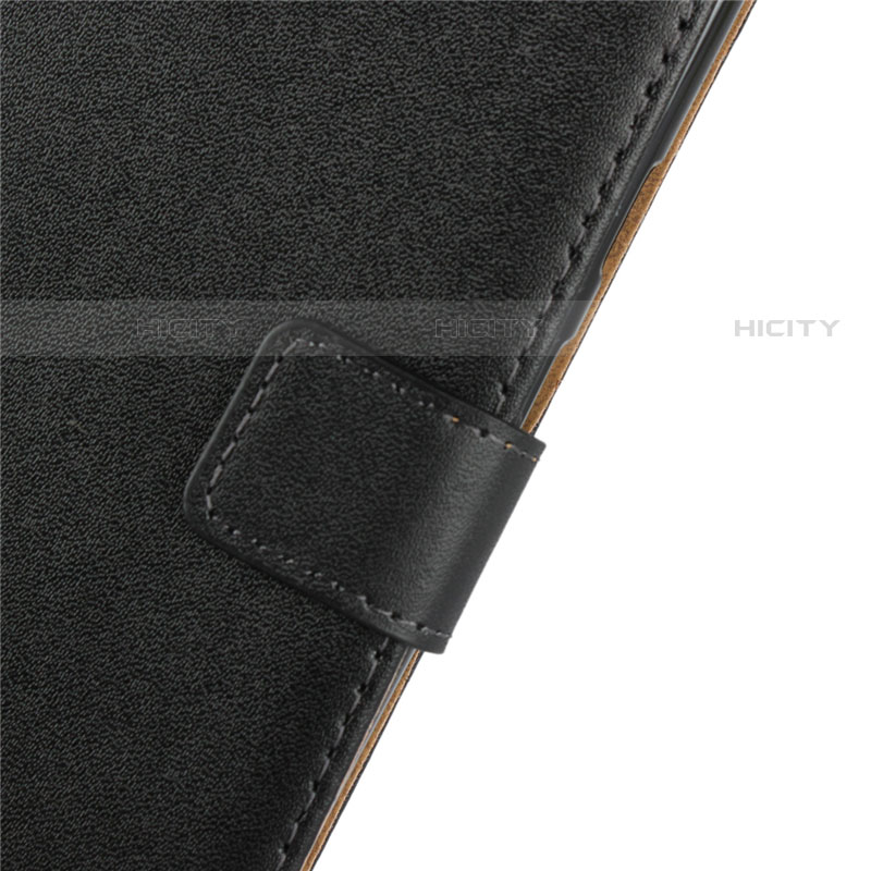 Funda de Cuero Cartera con Soporte para Google Pixel 3 Negro