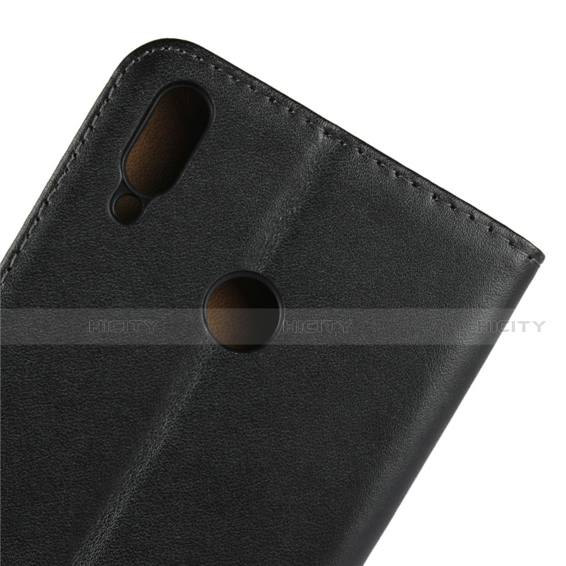 Funda de Cuero Cartera con Soporte para Huawei Honor V10 Lite Negro