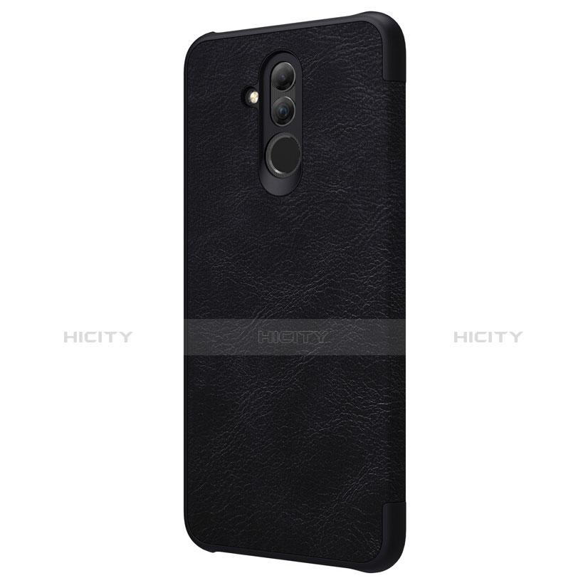 Funda de Cuero Cartera con Soporte para Huawei Maimang 7 Negro