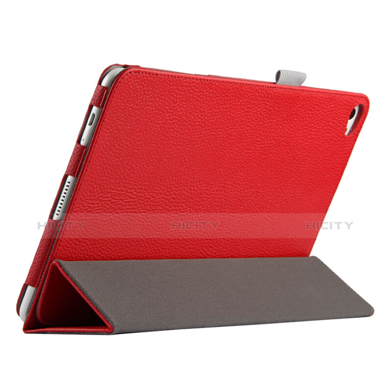 Funda de Cuero Cartera con Soporte para Huawei MediaPad M2 10.1 FDR-A03L FDR-A01W Rojo