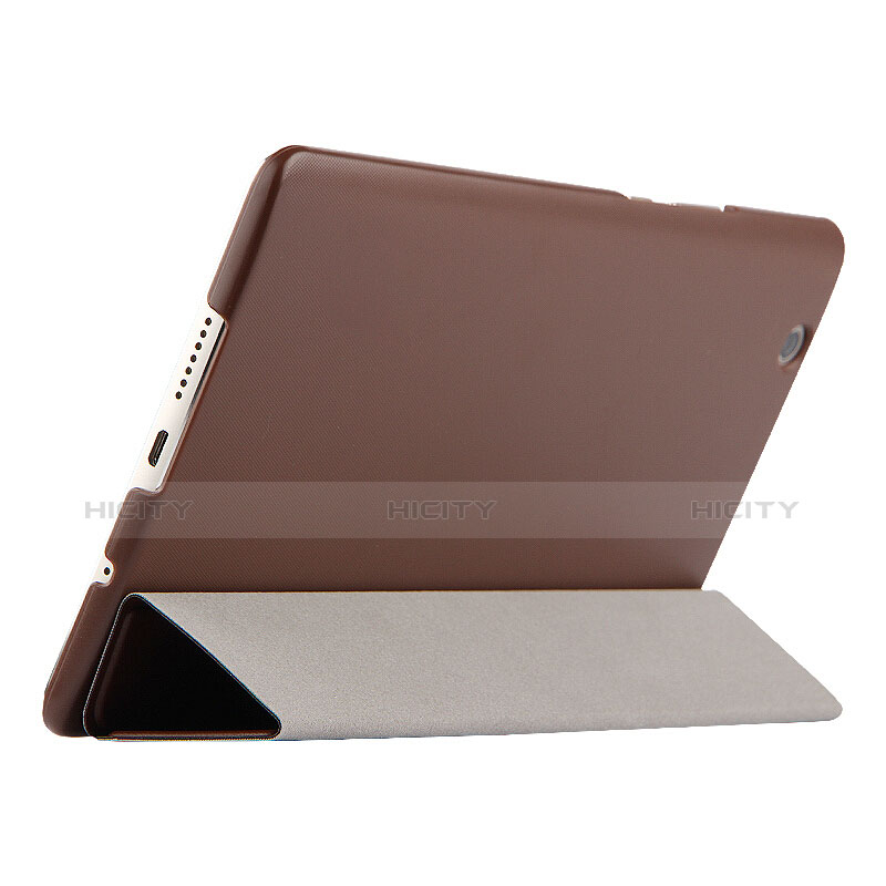 Funda de Cuero Cartera con Soporte para Huawei Mediapad M3 8.4 BTV-DL09 BTV-W09 Marron