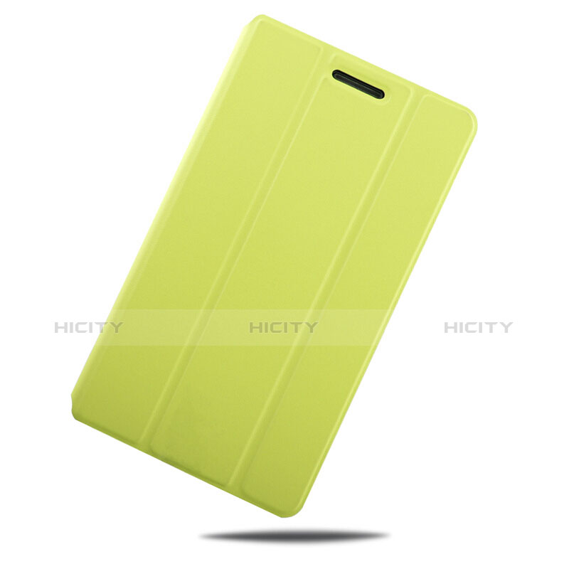 Funda de Cuero Cartera con Soporte para Huawei Mediapad T1 7.0 T1-701 T1-701U Verde