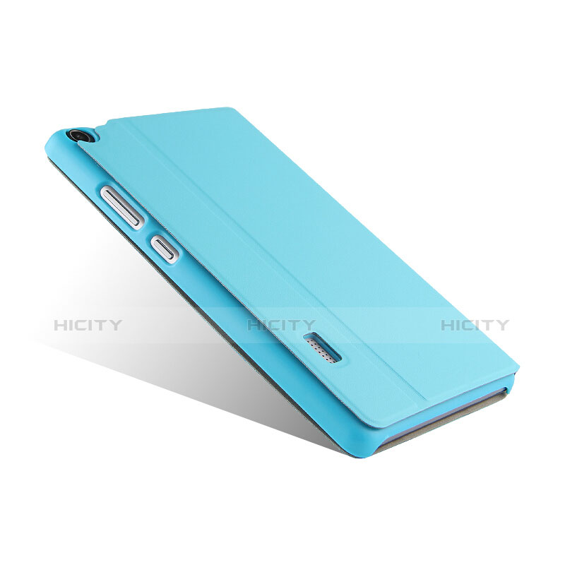 Funda de Cuero Cartera con Soporte para Huawei MediaPad T3 7.0 BG2-W09 BG2-WXX Azul Cielo