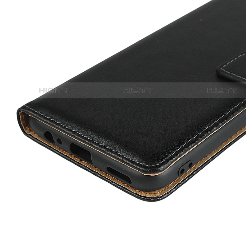 Funda de Cuero Cartera con Soporte para Huawei P Smart Pro (2019) Negro