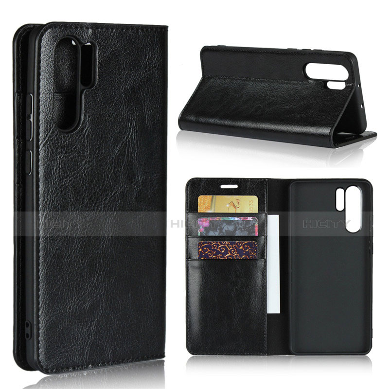 Funda de Cuero Cartera con Soporte para Huawei P30 Pro New Edition Negro