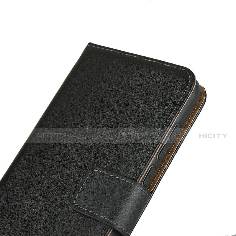 Funda de Cuero Cartera con Soporte para Huawei P40 Negro