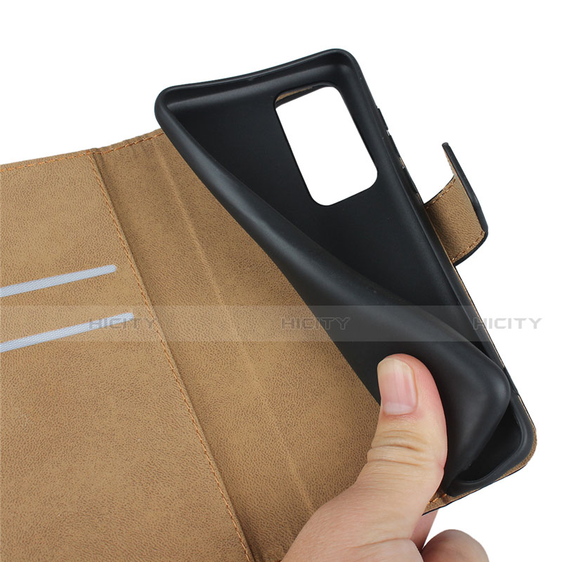 Funda de Cuero Cartera con Soporte para Huawei P40 Negro