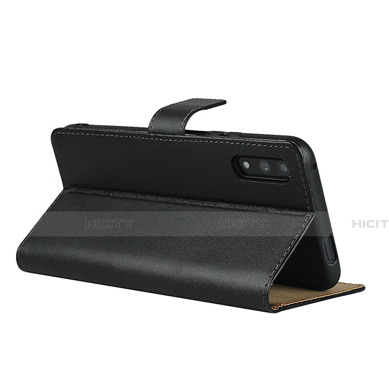 Funda de Cuero Cartera con Soporte para Huawei Y9 Prime (2019) Negro