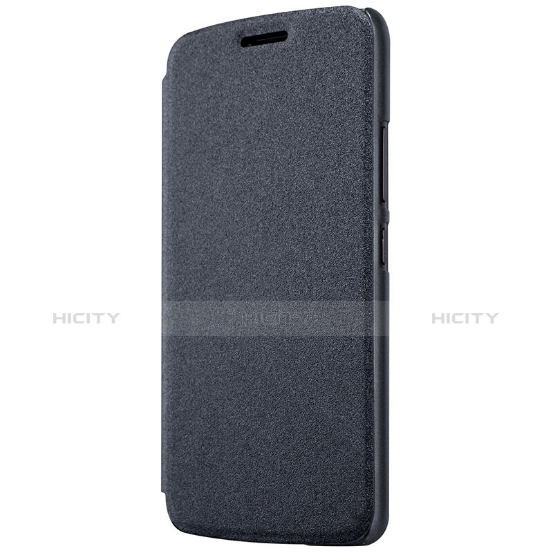 Funda de Cuero Cartera con Soporte para Motorola Moto G5 Negro