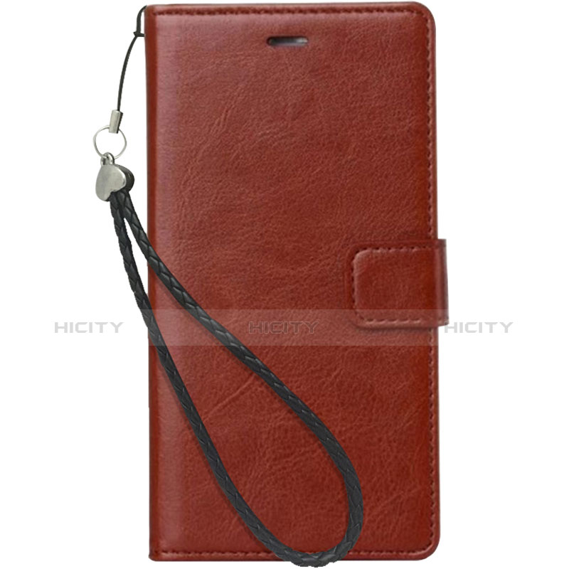 Funda de Cuero Cartera con Soporte para Nokia 3.1 Plus Marron