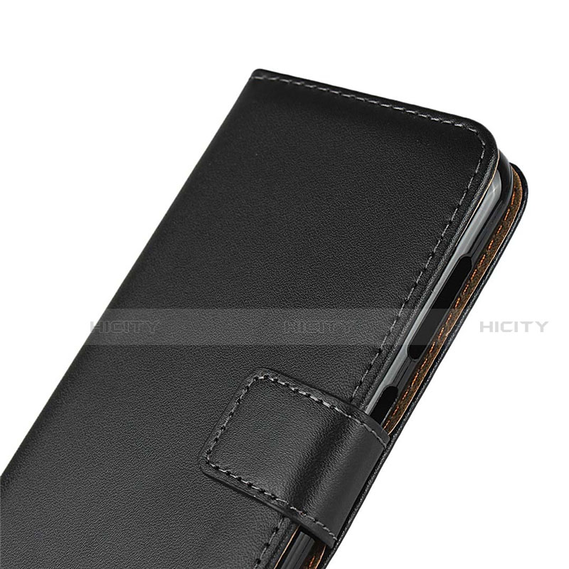 Funda de Cuero Cartera con Soporte para Nokia 4.2 Negro