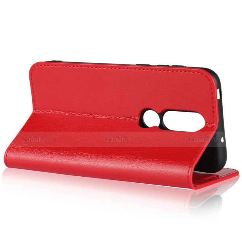 Funda de Cuero Cartera con Soporte para Nokia X6