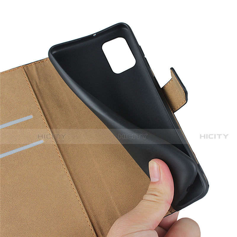 Funda de Cuero Cartera con Soporte para Samsung Galaxy A31 Negro