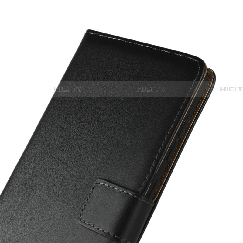 Funda de Cuero Cartera con Soporte para Samsung Galaxy A90 5G Negro