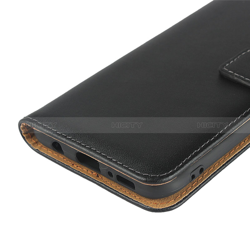 Funda de Cuero Cartera con Soporte para Samsung Galaxy M10S Negro