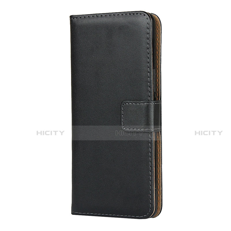 Funda de Cuero Cartera con Soporte para Sony Xperia L4 Negro