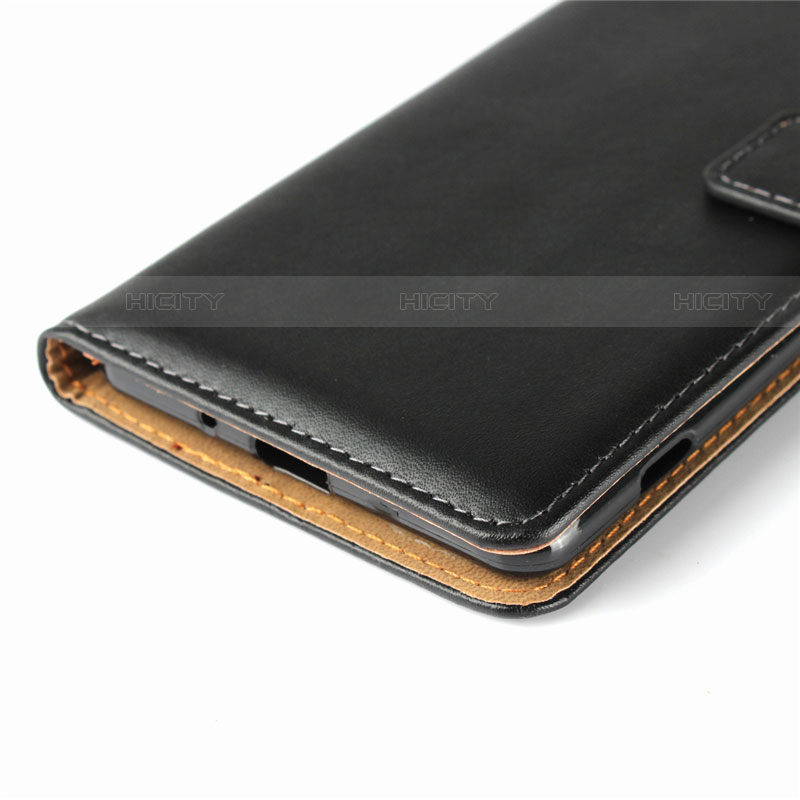 Funda de Cuero Cartera con Soporte para Sony Xperia XZ3 Negro