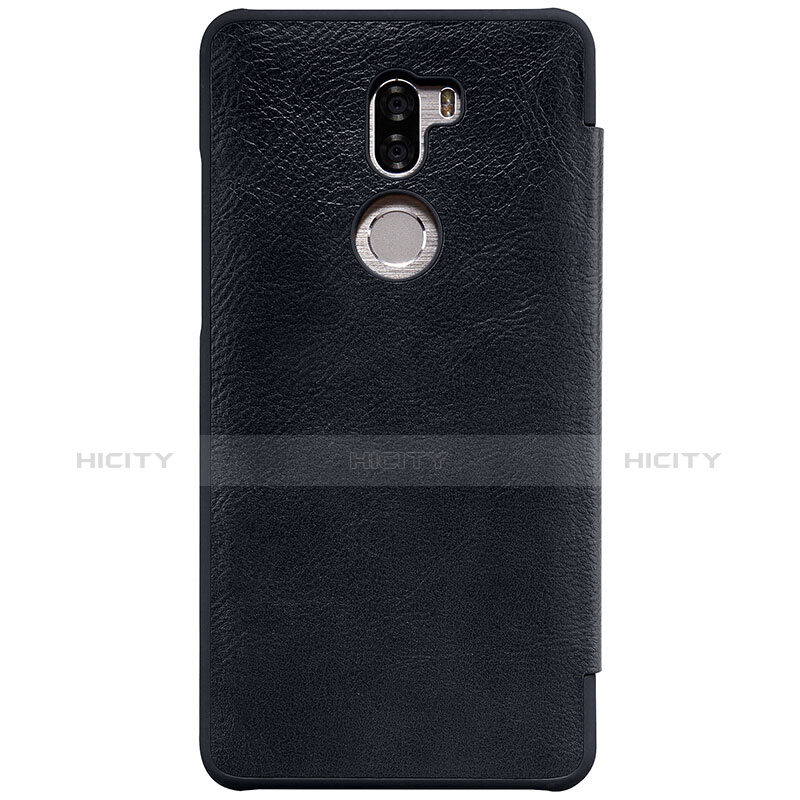 Funda de Cuero Cartera con Soporte para Xiaomi Mi 5S Plus Negro